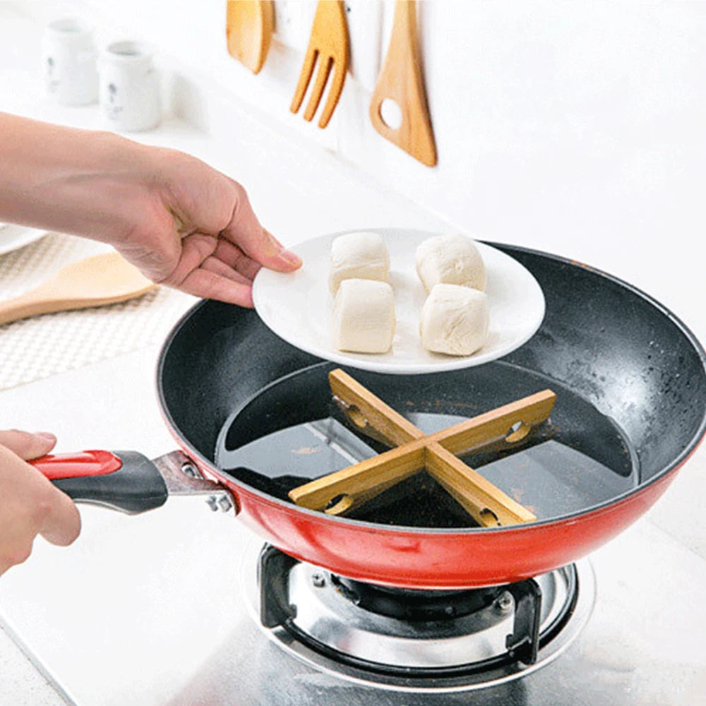 Bamboo Hot Pot Stand