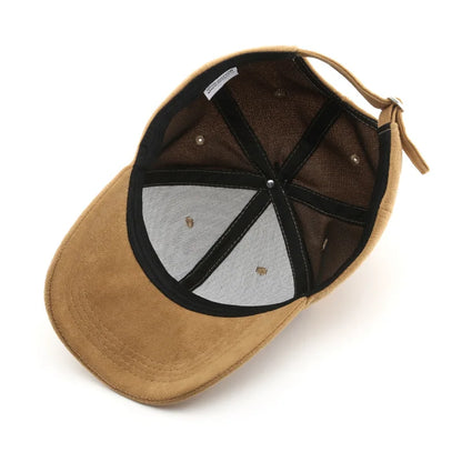 Suede Classic Snapback Cap