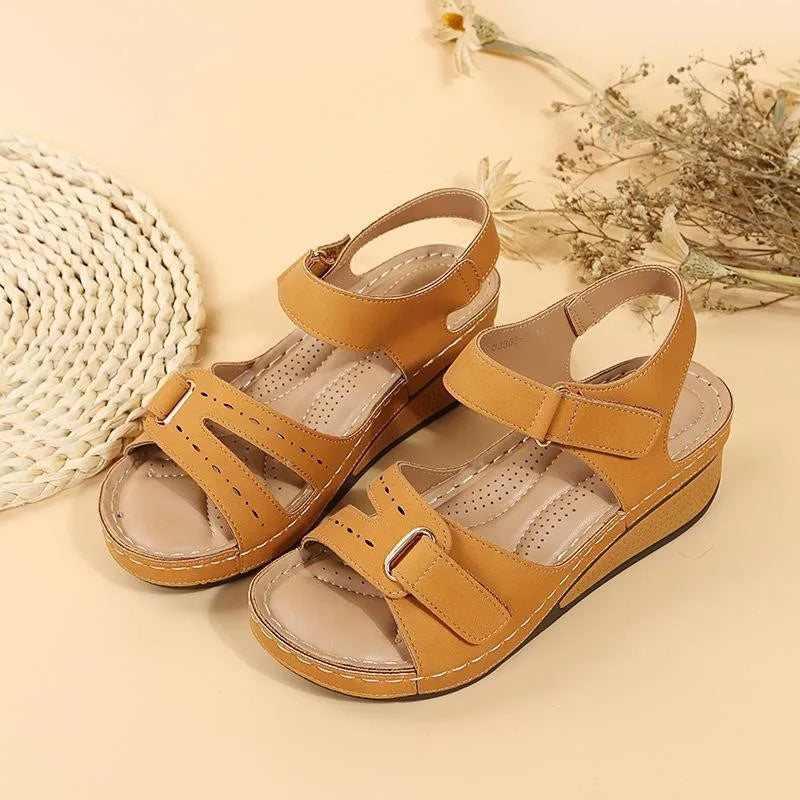 Luna Grace Wedge Sandals