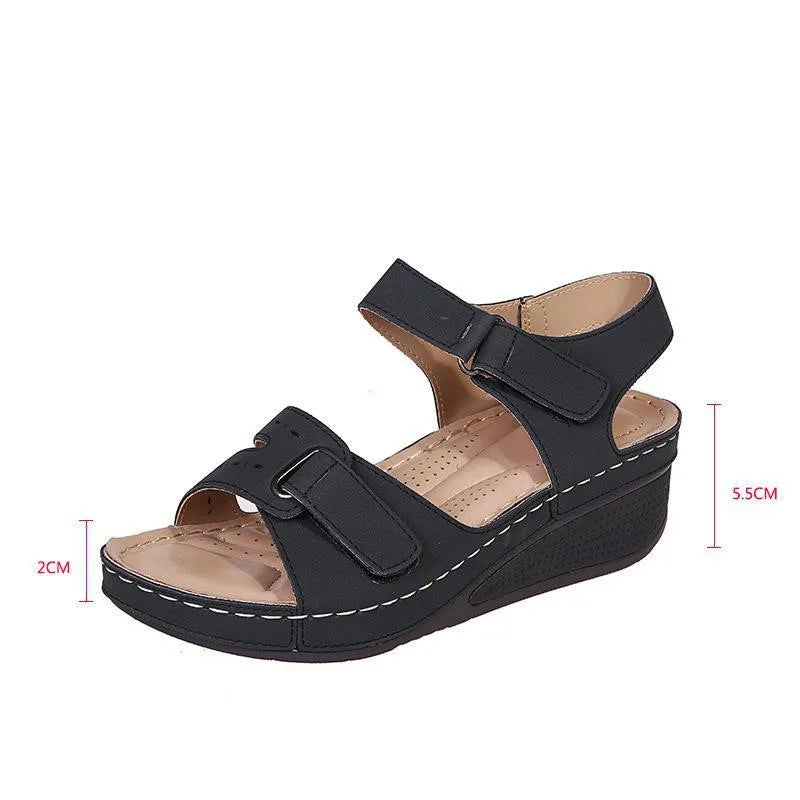 Luna Grace Wedge Sandals