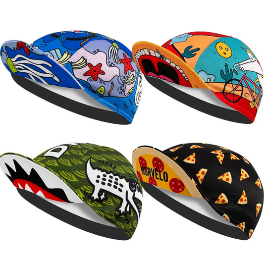 Animated Pop Art Cycling Cap