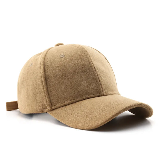 Suede Classic Snapback Cap